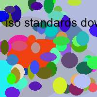 iso standards download