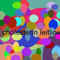 cholesterin leitlinie therapie alter