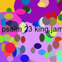 psalm 23 king james