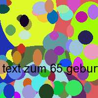 text zum 65 geburtstag